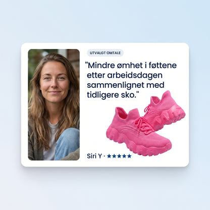 ErgoStep™ – Komfort som varer hele dagen