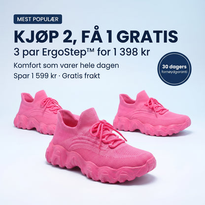 ErgoStep™ – Komfort som varer hele dagen